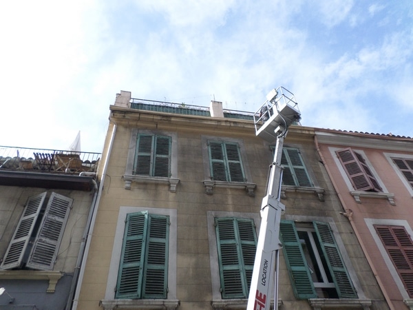 Rénovation façade à Orange